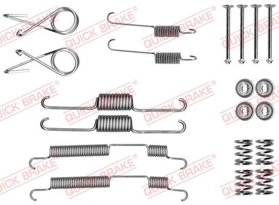 QUICK BRAKE 105-0022 - Zubehörsatz, Bremsbacken