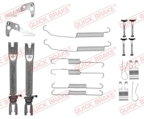 QUICK BRAKE 105-0882S - Zubehörsatz, Bremsbacken