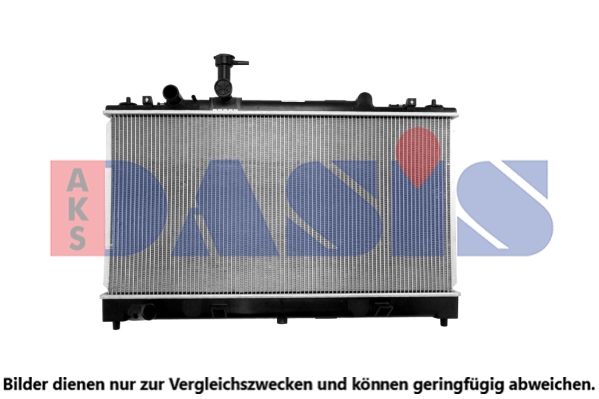 AKS DASIS 110087N - Kühler, Motorkühlung