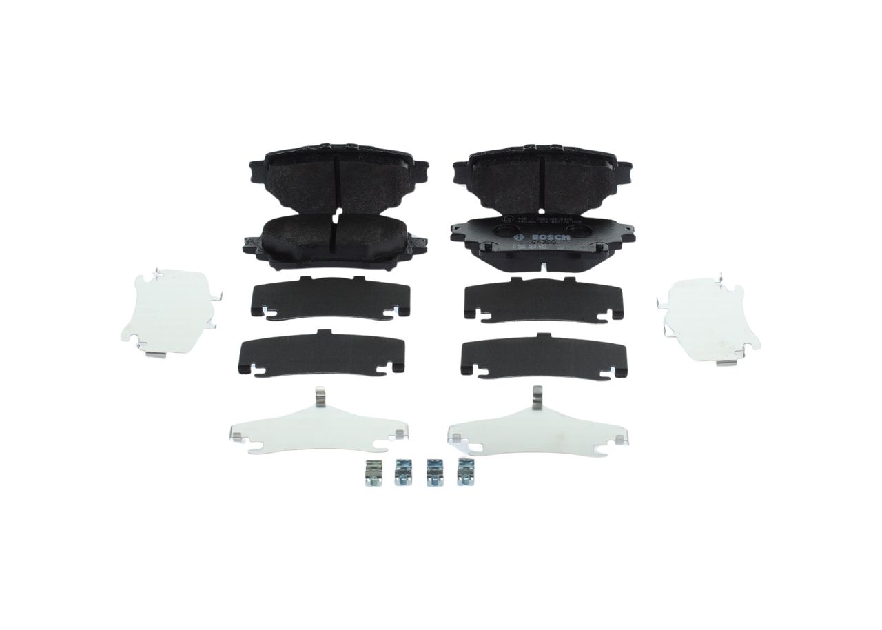 BOSCH 0 986 460 043 - Bremsbelagsatz, Scheibenbremse