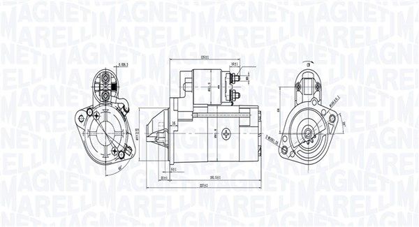 MAGNETI MARELLI 063728010410 - Starter