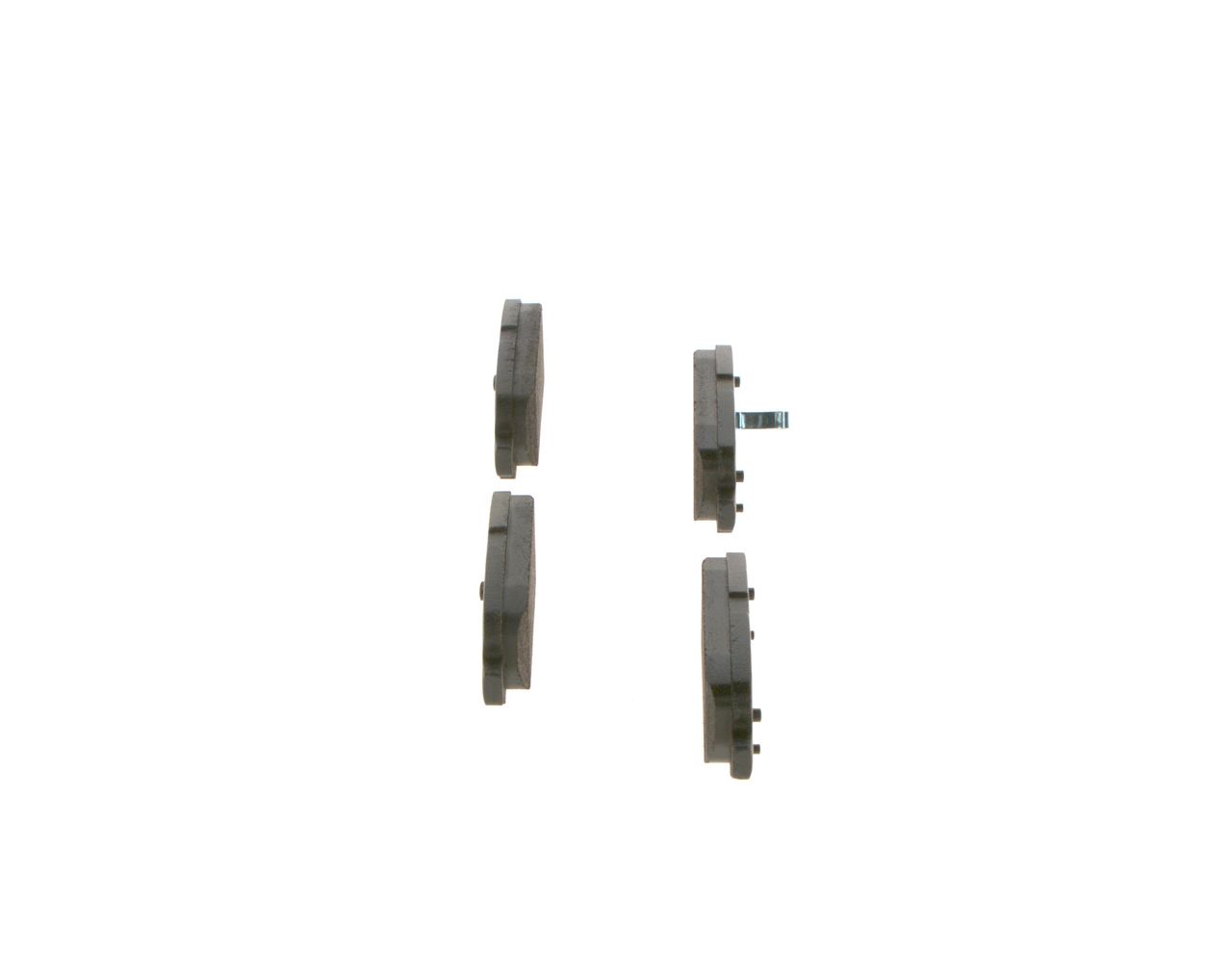 BOSCH 0 986 495 089 - Bremsbelagsatz, Scheibenbremse