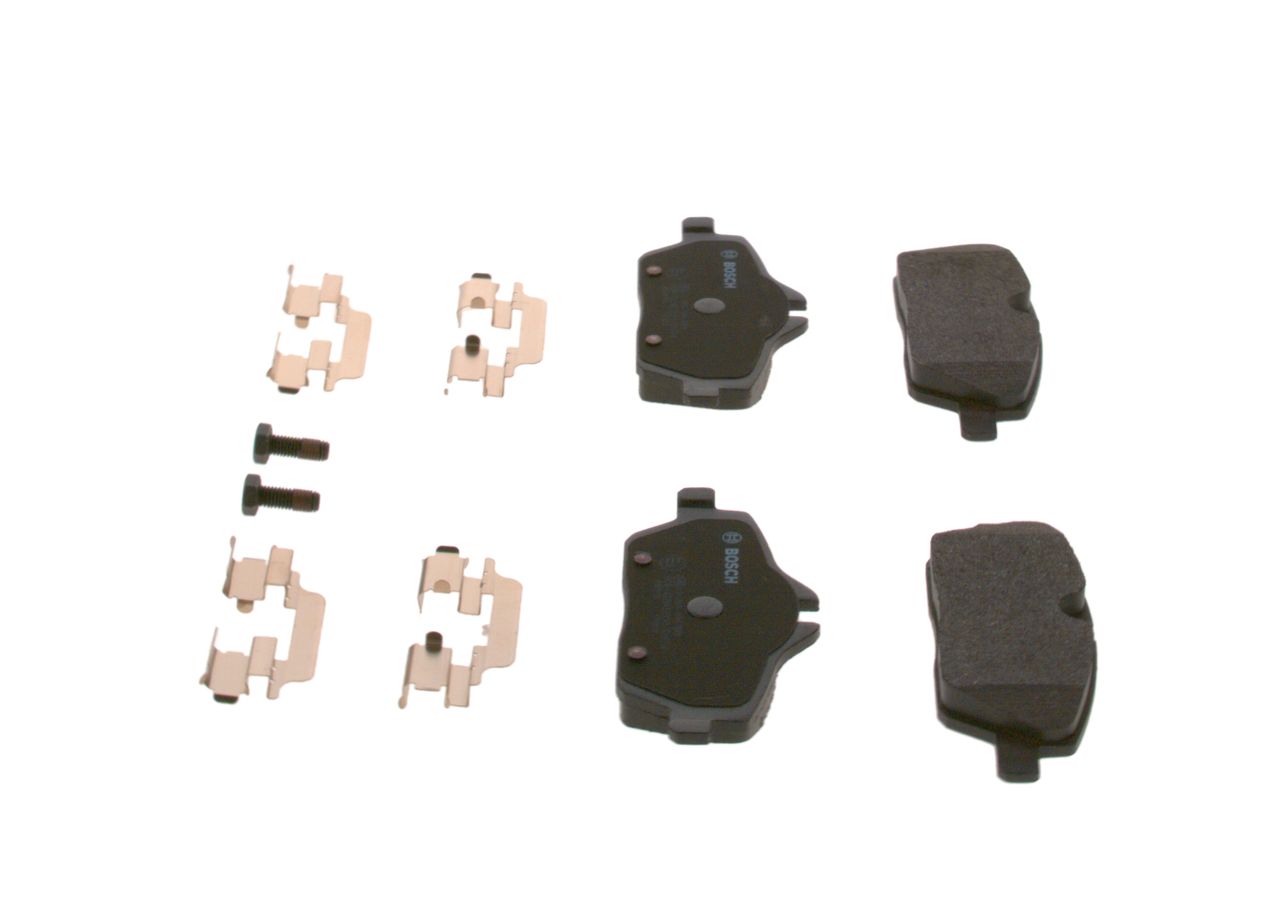 BOSCH 0 986 494 588 - Bremsbelagsatz, Scheibenbremse