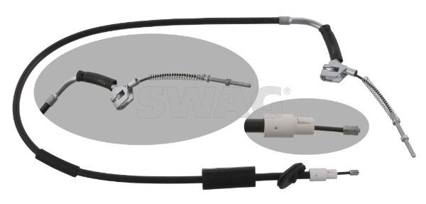 SWAG 10 93 4913 - Seilzug, Feststellbremse