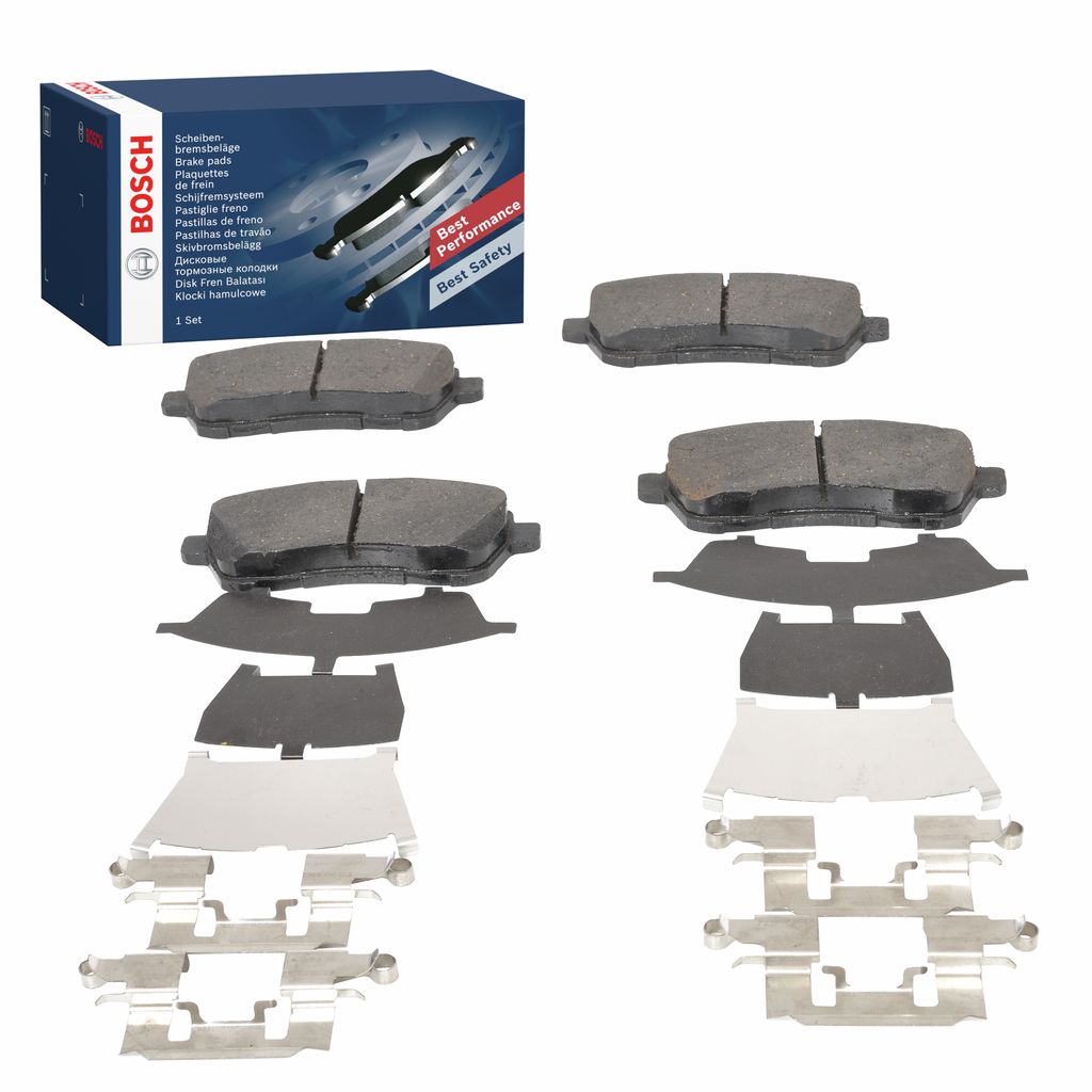 BOSCH 0 986 494 652 - Bremsbelagsatz, Scheibenbremse