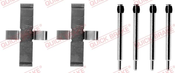 QUICK BRAKE 109-0926 - Zubehörsatz, Scheibenbremsbelag