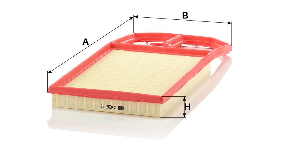 MANN-FILTER C 4287/2 - Luftfilter