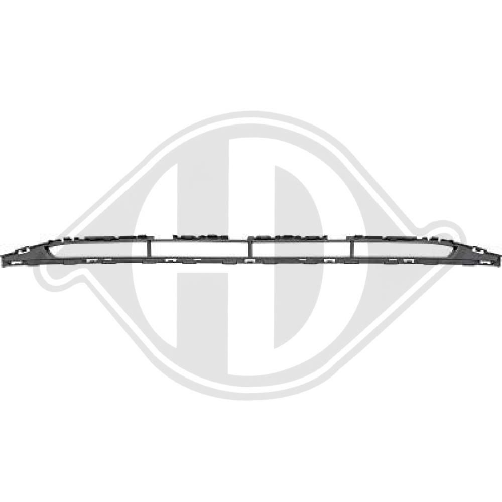 DIEDERICHS 1033345 - Lüftungsgitter, Stoßfänger