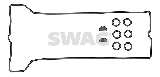 SWAG 10 91 1432 - Dichtungssatz, Zylinderkopfhaube