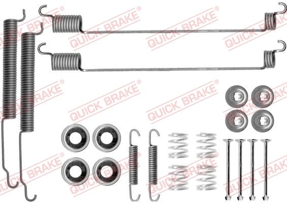 QUICK BRAKE 105-0768 - Zubehörsatz, Bremsbacken