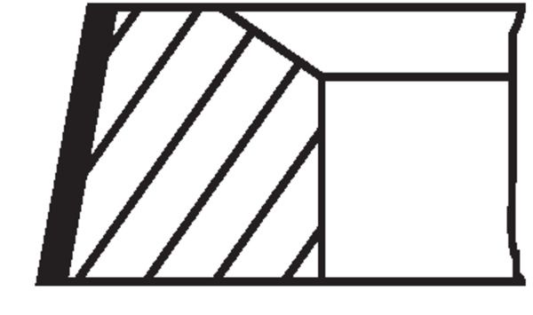 MAHLE 001 01 N0 - Kolbenringsatz