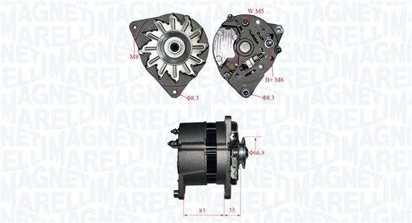 MAGNETI MARELLI 063730305010 - Generator