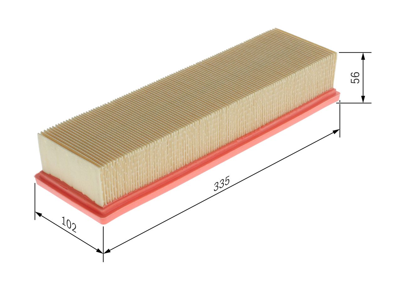 BOSCH 1 457 433 159 - Luftfilter