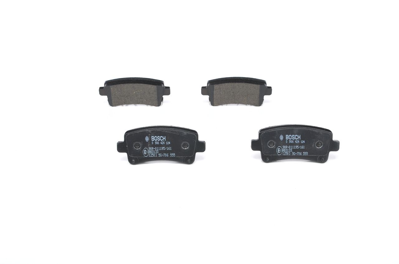 BOSCH 0 986 424 124 - Bremsbelagsatz, Scheibenbremse