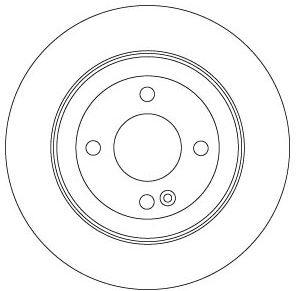 TRW DF7928 - Bremsscheibe