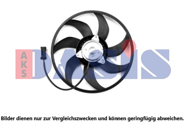 AKS DASIS 088091N - Lüfter, Motorkühlung