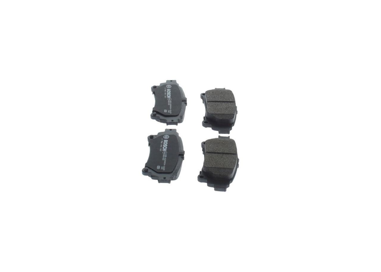 BOSCH 0 986 494 907 - Bremsbelagsatz, Scheibenbremse