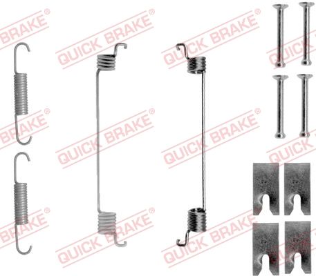 QUICK BRAKE 105-0866 - Zubehörsatz, Bremsbacken