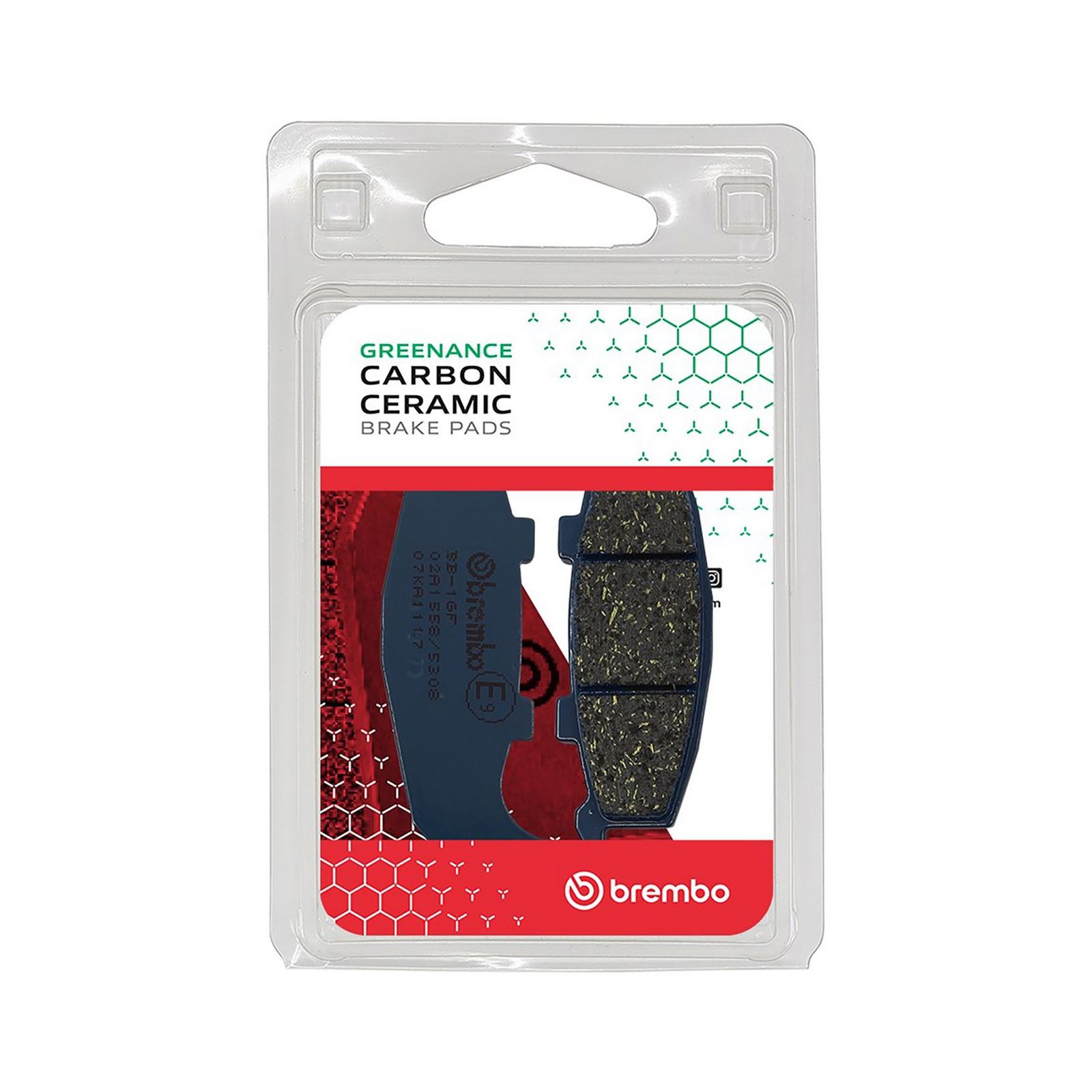 BREMBO 07KA1117 - Bremsbelagsatz, Scheibenbremse
