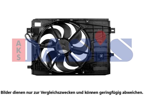 AKS DASIS 068092N - Lüfter, Motorkühlung