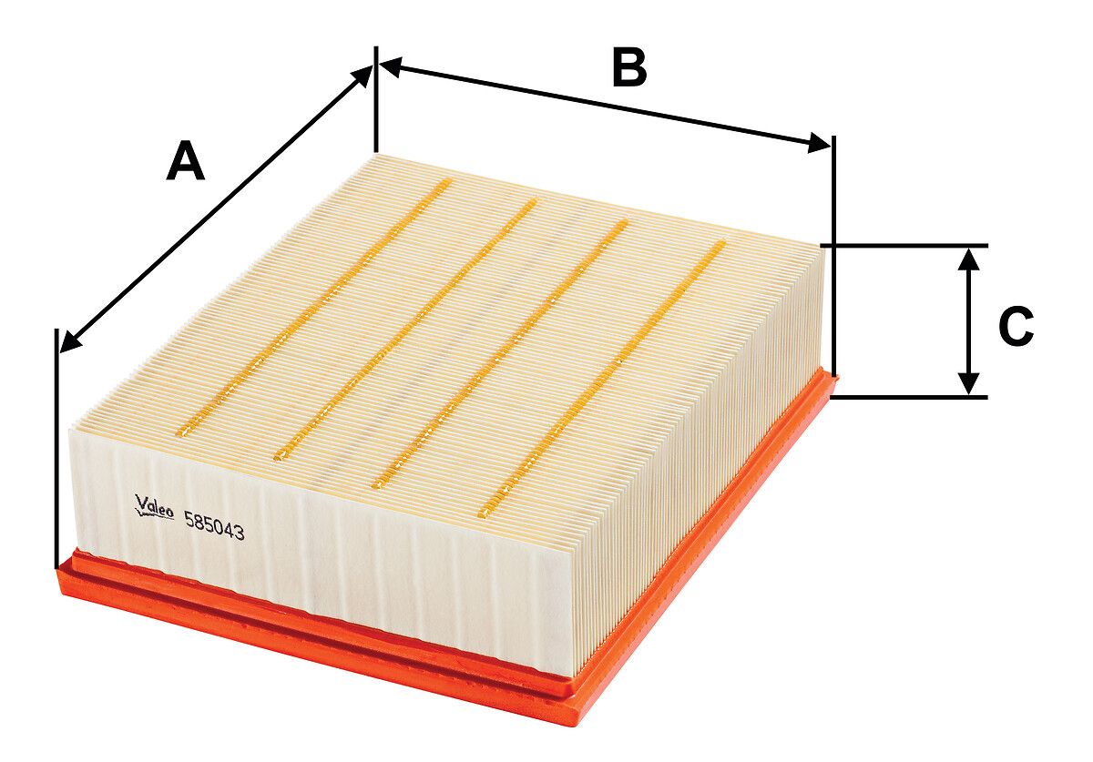VALEO 585043 - Luftfilter