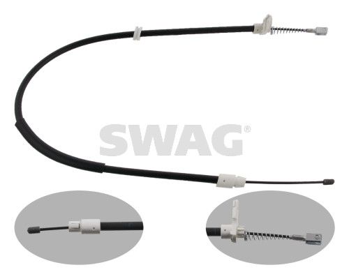 SWAG 10 93 4912 - Seilzug, Feststellbremse