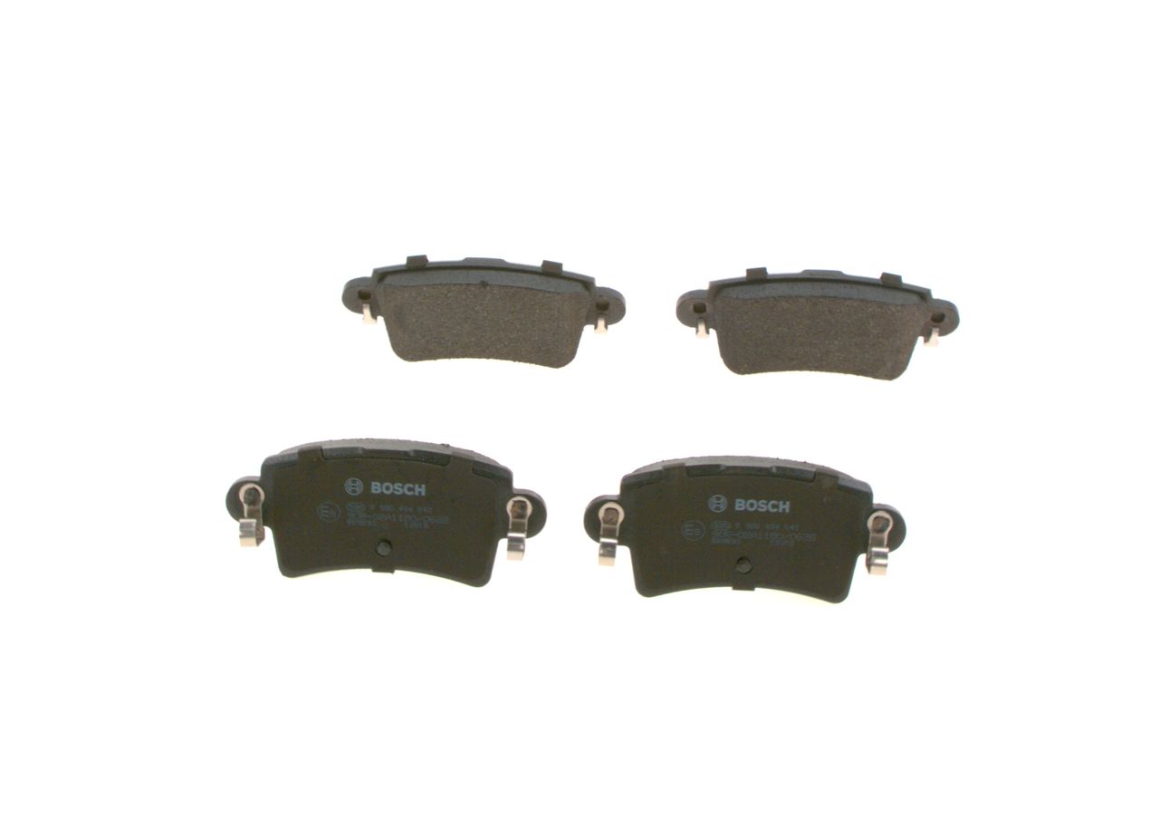 BOSCH 0 986 494 043 - Bremsbelagsatz, Scheibenbremse