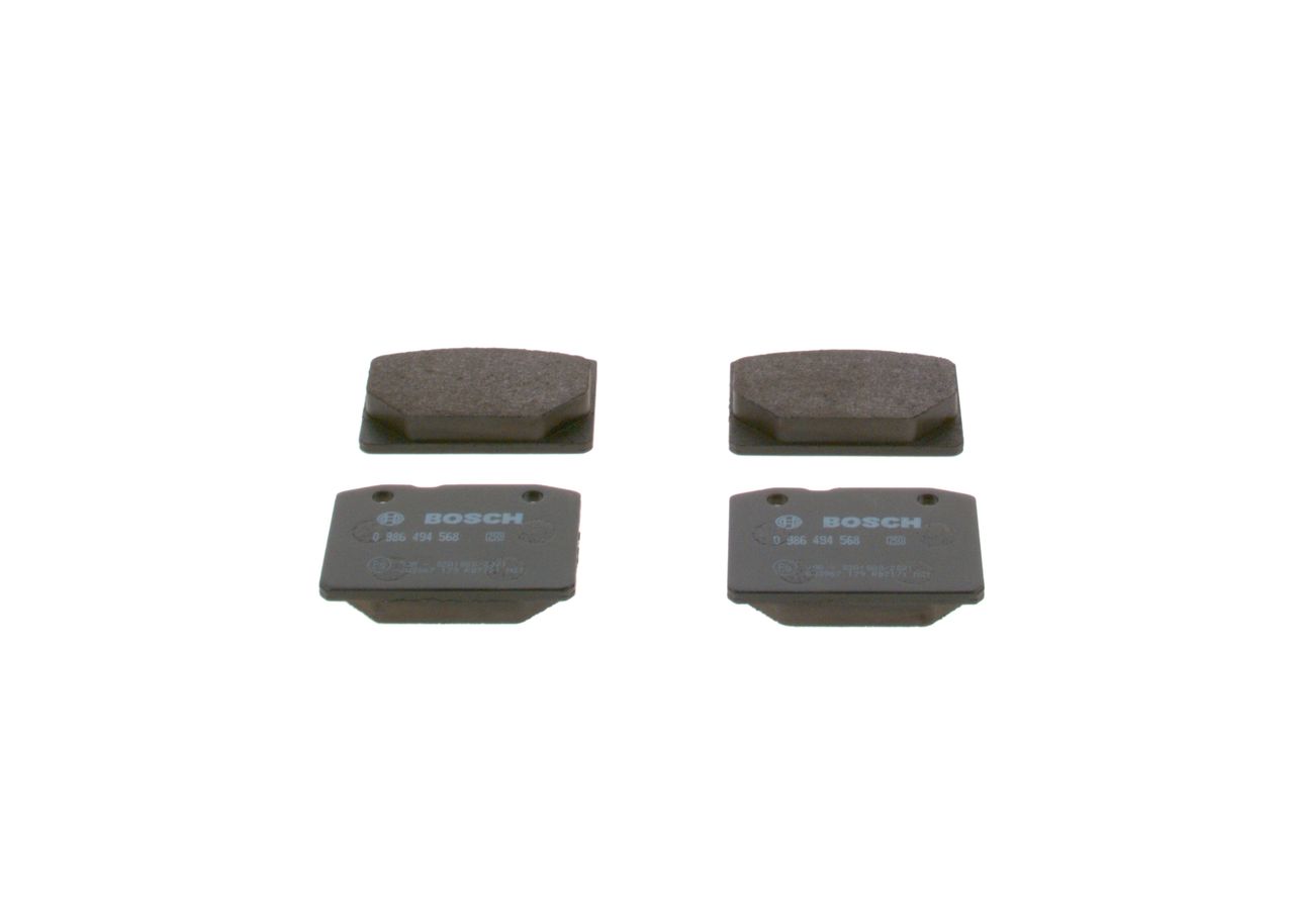 BOSCH 0 986 494 568 - Bremsbelagsatz, Scheibenbremse