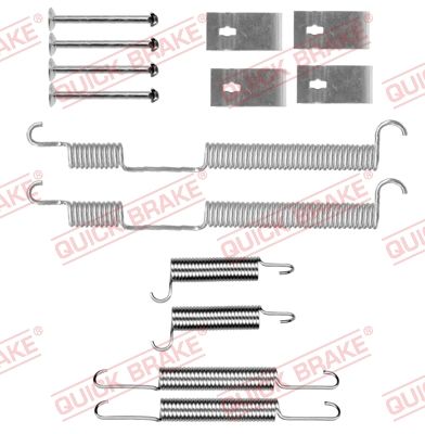 QUICK BRAKE 105-0844 - Zubehörsatz, Bremsbacken