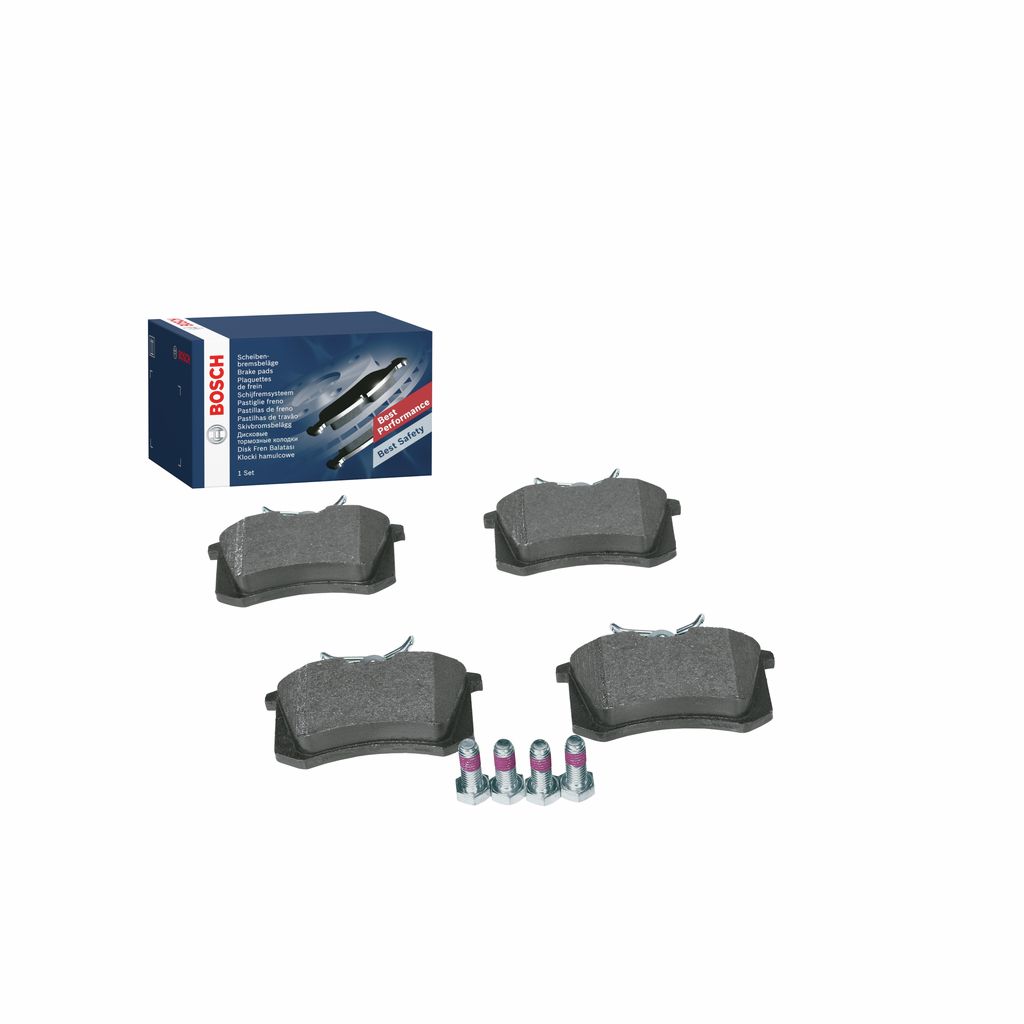 BOSCH 0 986 424 751 - Bremsbelagsatz, Scheibenbremse