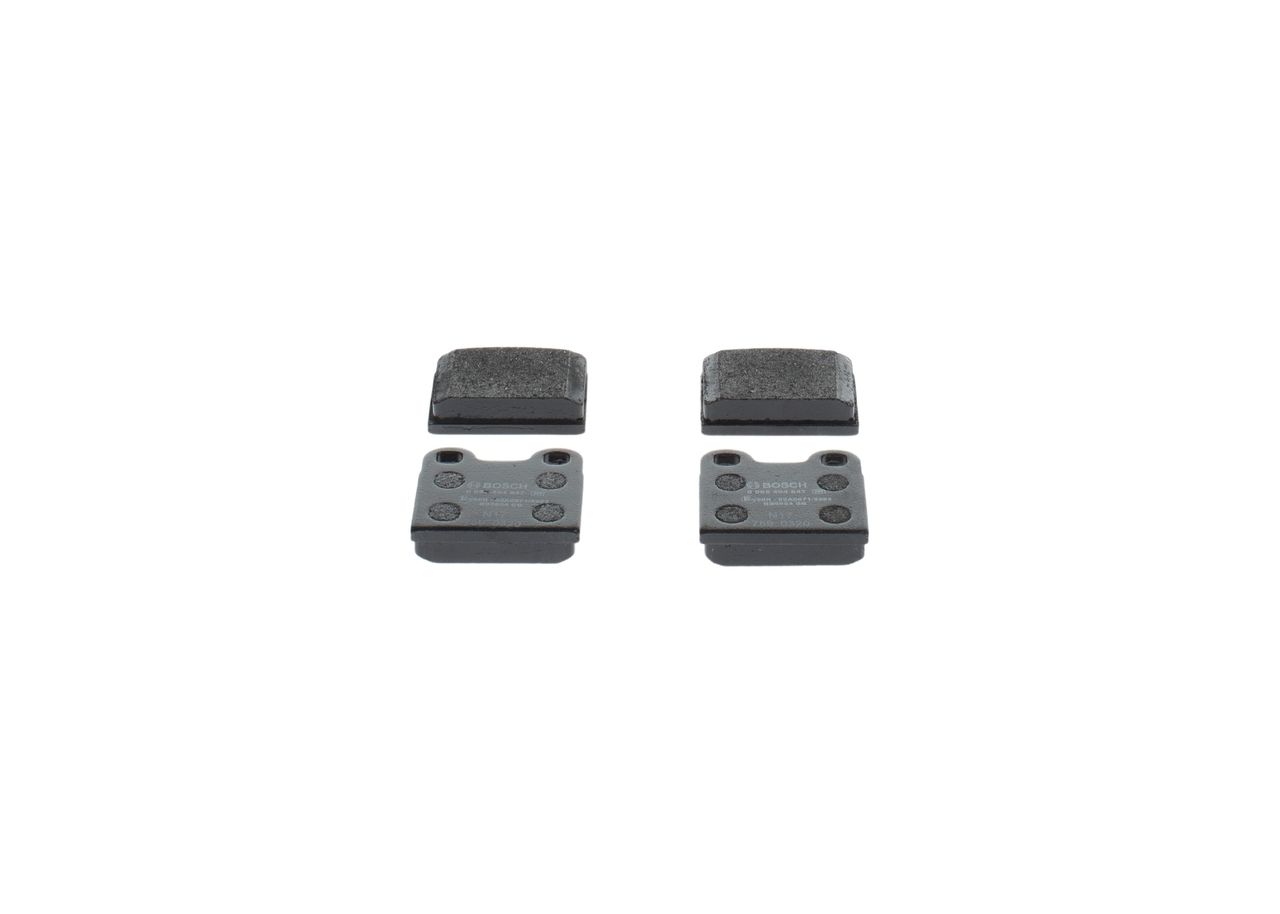 BOSCH 0 986 494 847 - Bremsbelagsatz, Scheibenbremse