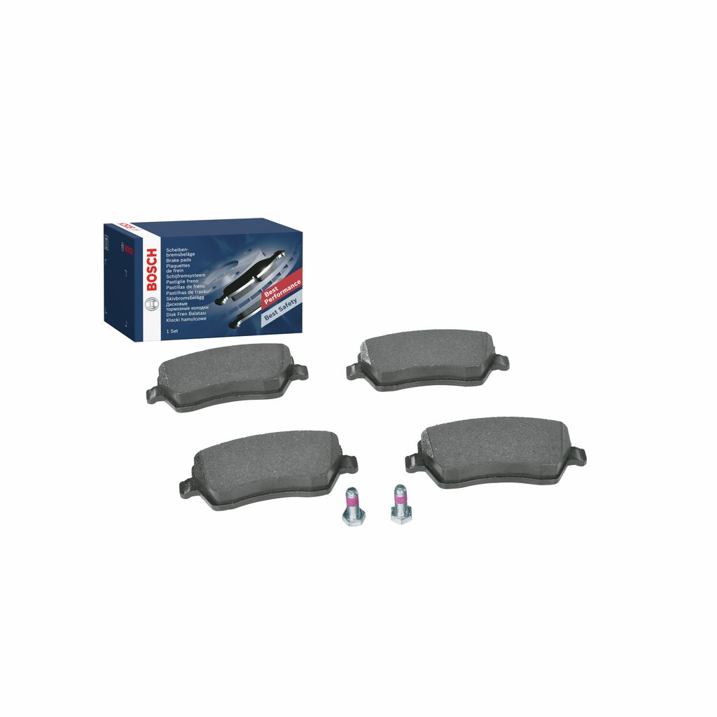 BOSCH 0 986 424 795 - Bremsbelagsatz, Scheibenbremse