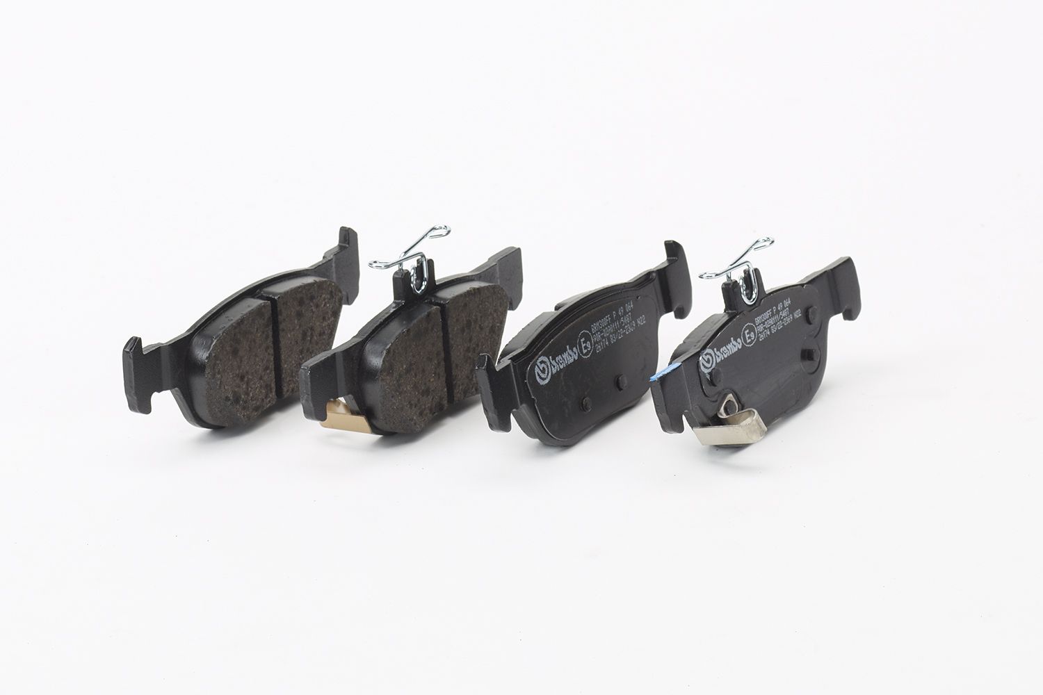 BREMBO P 49 064 - Bremsbelagsatz, Scheibenbremse