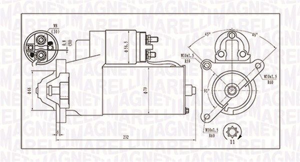 MAGNETI MARELLI 063720373010 - Starter