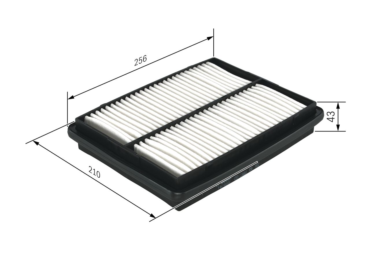 BOSCH 1 457 433 037 - Luftfilter