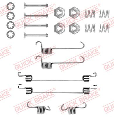 QUICK BRAKE 105-0650 - Zubehörsatz, Bremsbacken