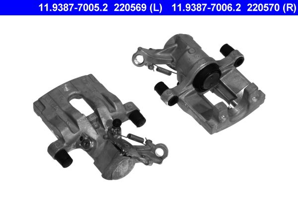 ATE 11.9387-7005.2 - Bremssattel