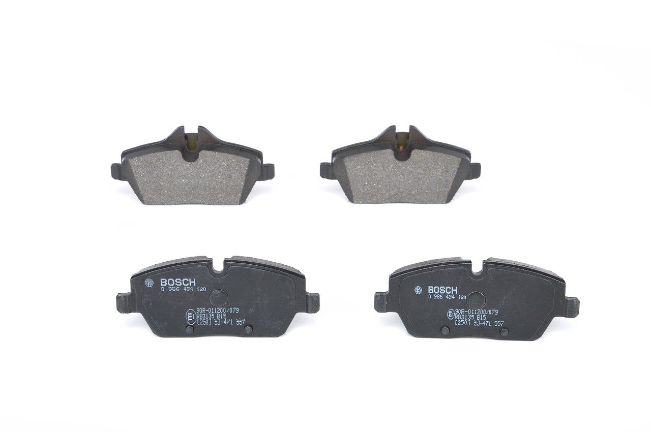 BOSCH 0 986 494 120 - Bremsbelagsatz, Scheibenbremse