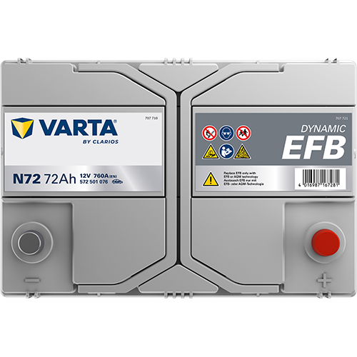 VARTA 572501076K262 - Starterbatterie