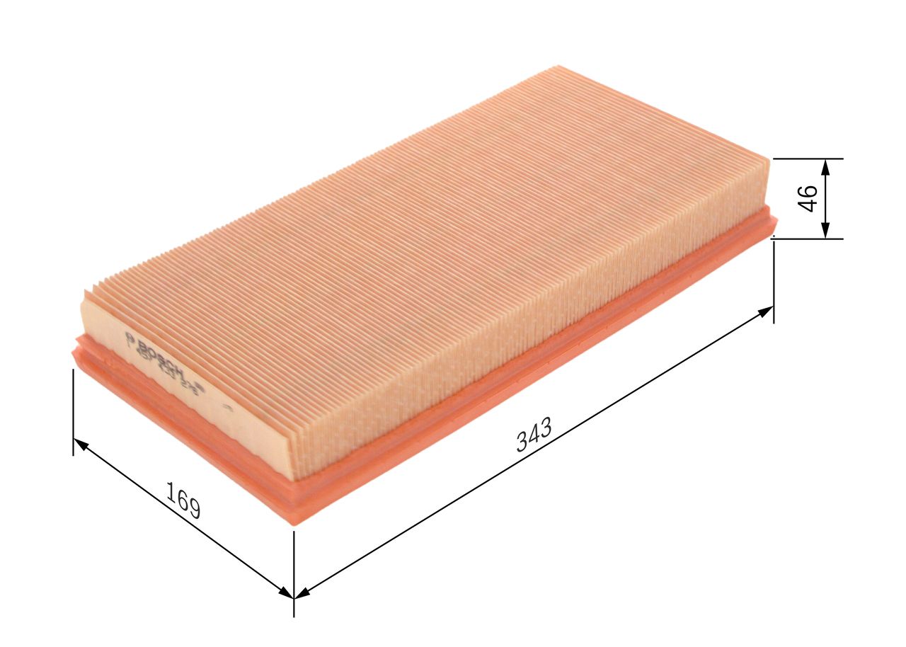 BOSCH 1 457 433 276 - Luftfilter