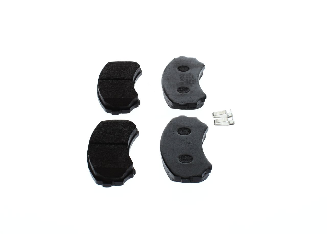 BOSCH 0 986 424 709 - Bremsbelagsatz, Scheibenbremse