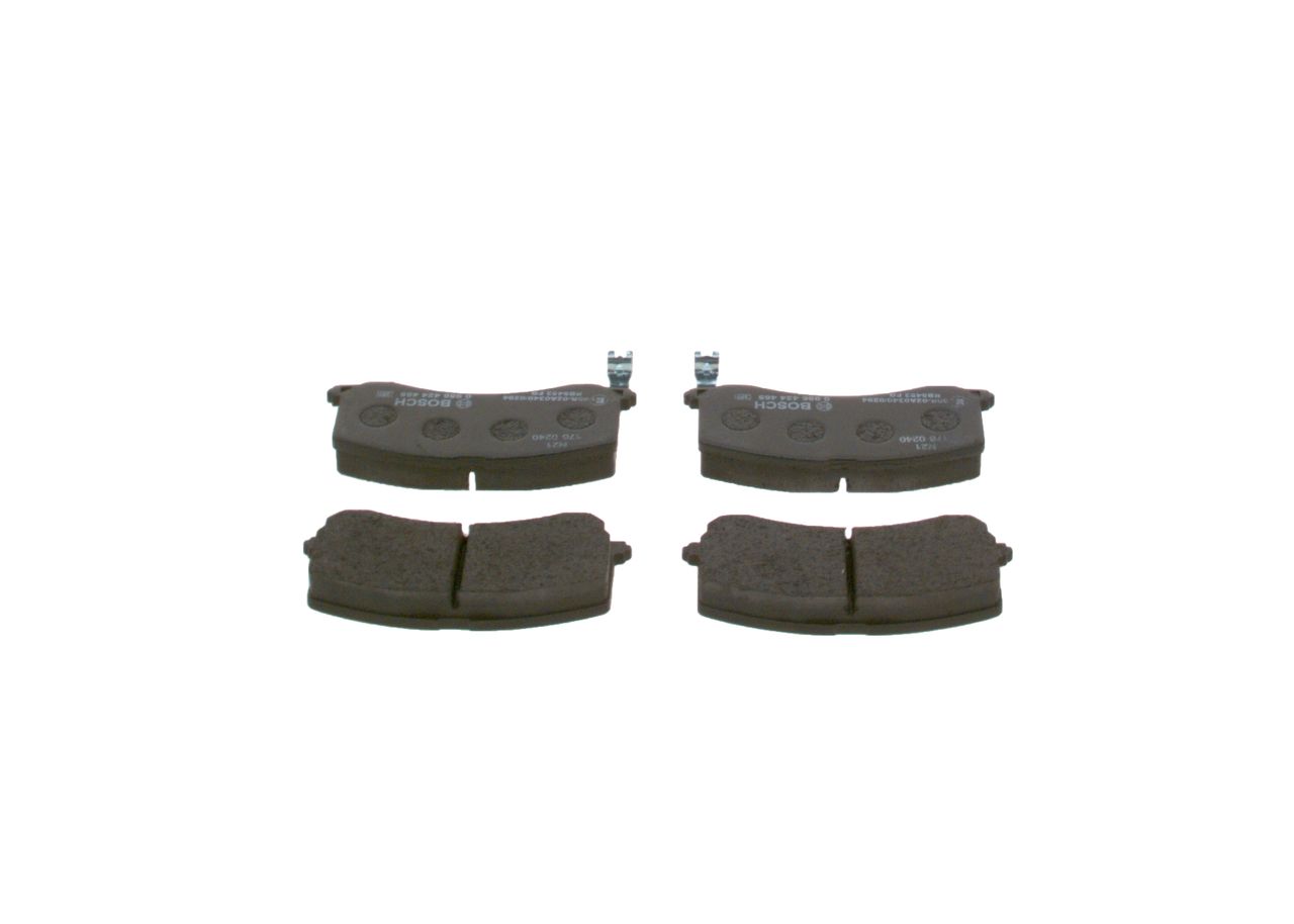 BOSCH 0 986 424 465 - Bremsbelagsatz, Scheibenbremse