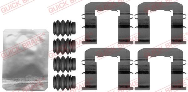 QUICK BRAKE 109-1893 - Zubehörsatz, Scheibenbremsbelag