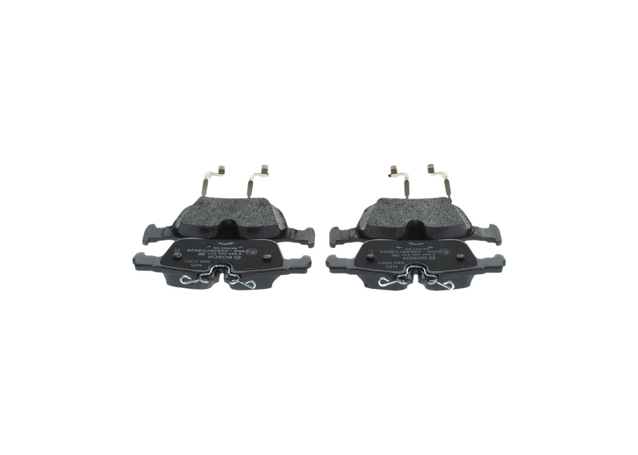 BOSCH 0 986 460 277 - Bremsbelagsatz, Scheibenbremse