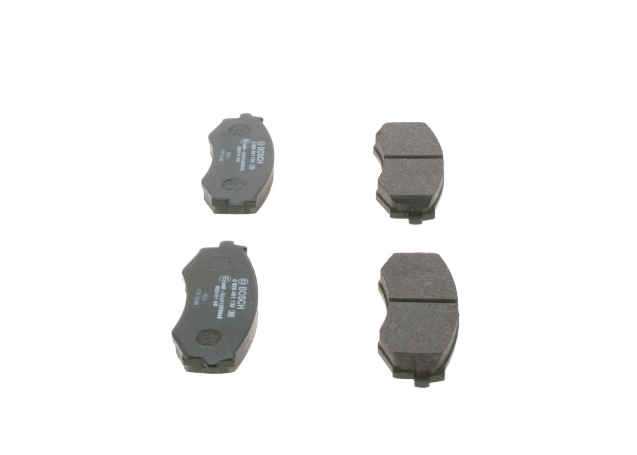 BOSCH 0 986 461 139 - Bremsbelagsatz, Scheibenbremse
