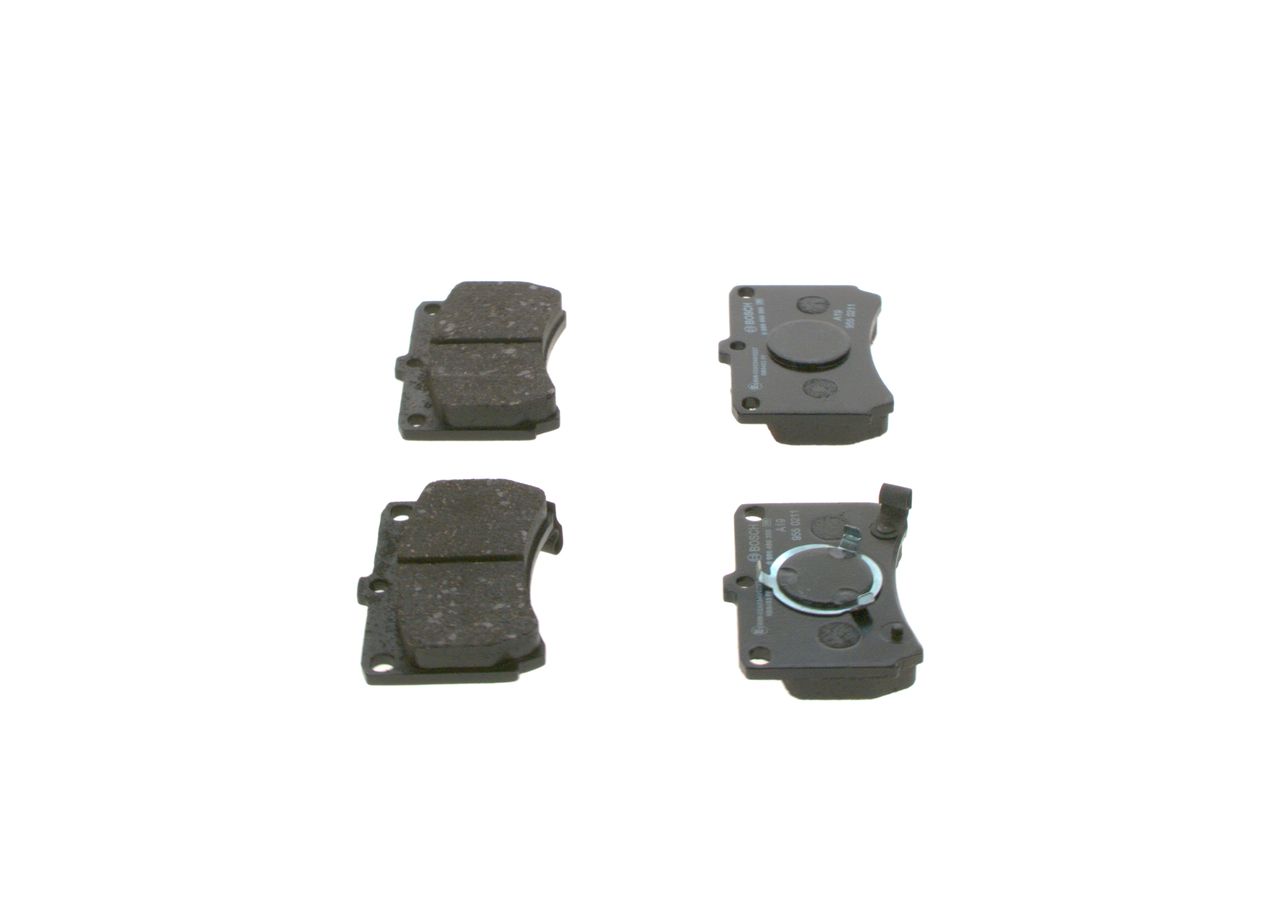 BOSCH 0 986 460 390 - Bremsbelagsatz, Scheibenbremse