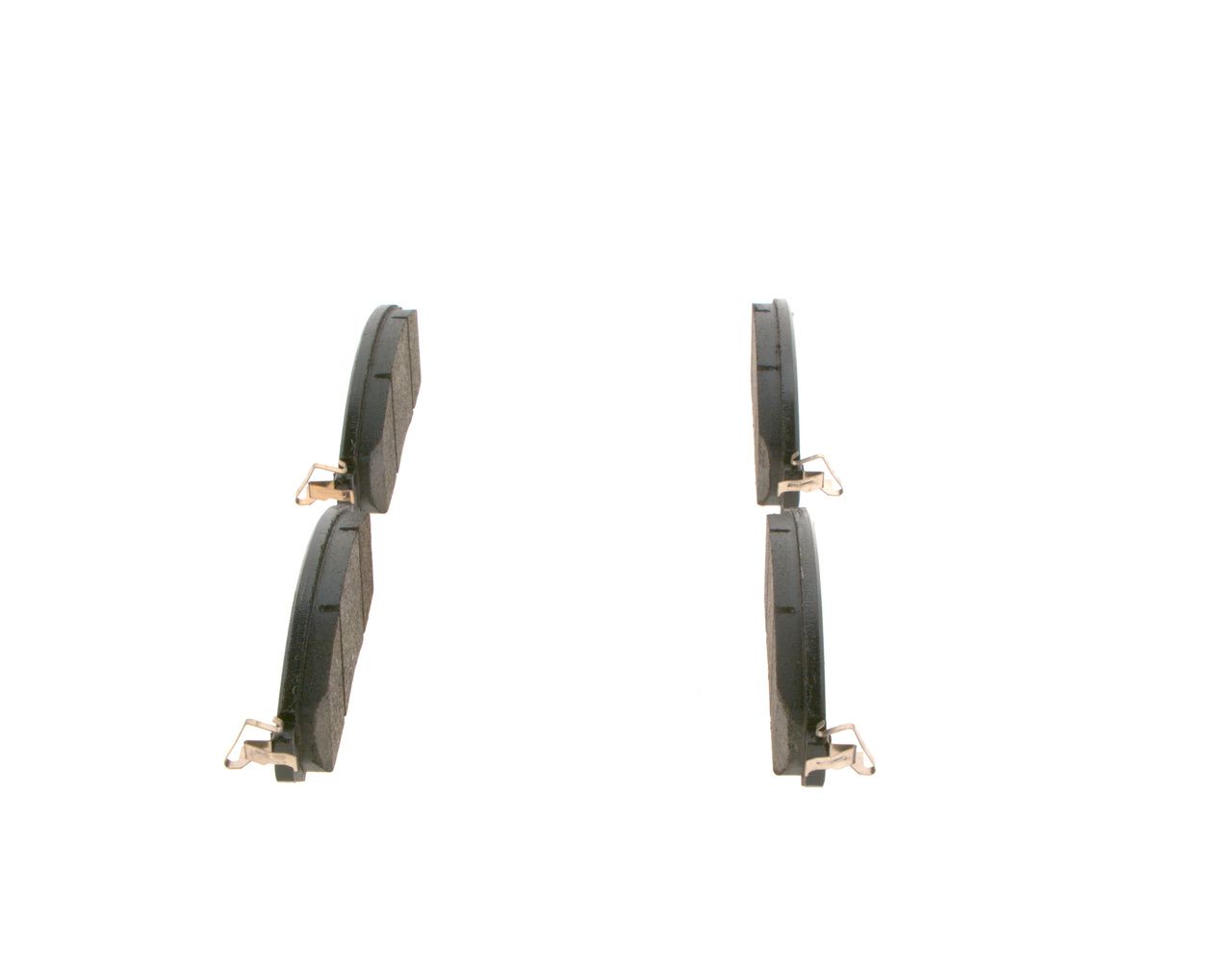 BOSCH 0 986 424 837 - Bremsbelagsatz, Scheibenbremse