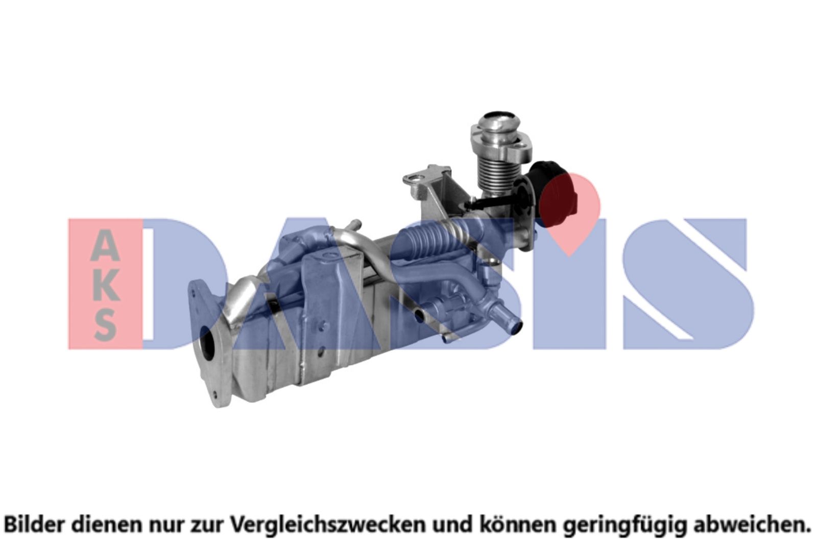 AKS DASIS 055039N - Kühler, Abgasrückführung