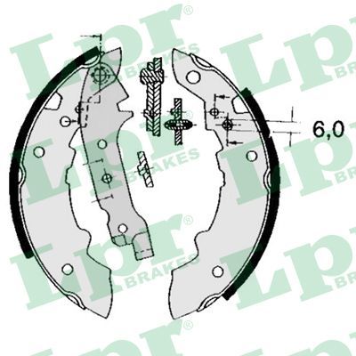 LPR 04470 - Bremsbackensatz