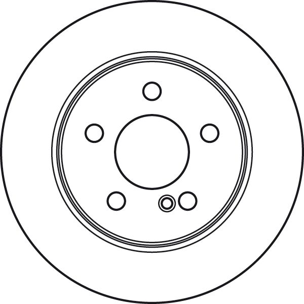 TRW DF4948 - Bremsscheibe